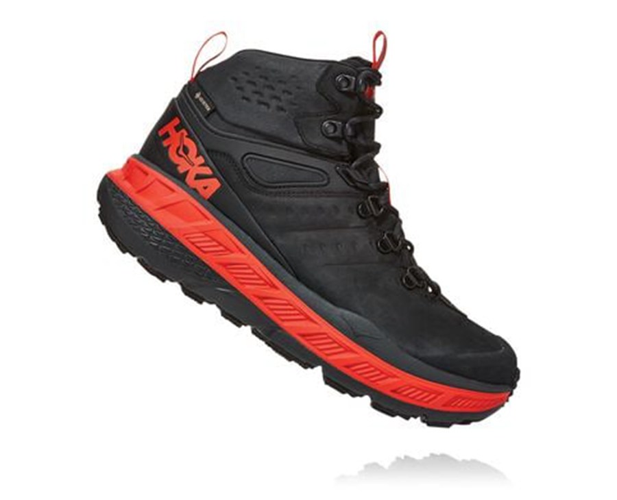 Hoka One One Wandelschoenen Heren - Stinson Mid Gore-Tex - Zwart - HO3275419